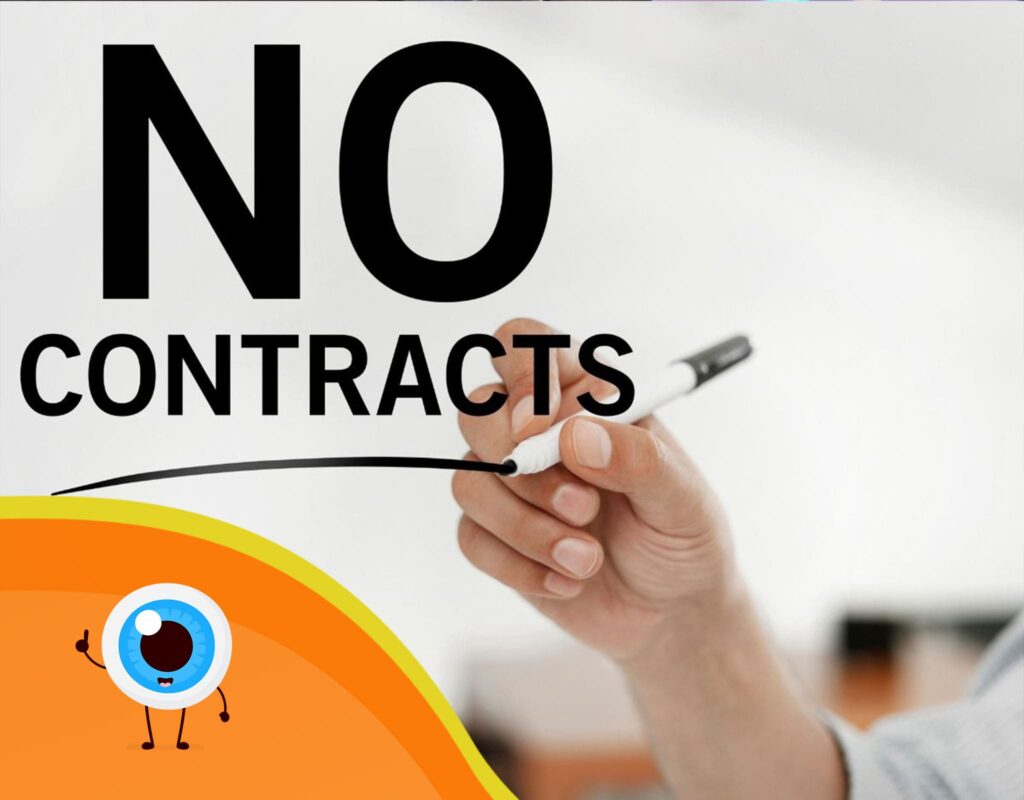 No Yearly Contracts
